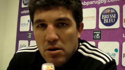 Rugby Pro D2 -Yoann Boulanger après USB - Colomiers - Première partie