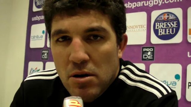 Rugby Pro D2 -Yoann Boulanger après USB - Colomiers - Première partie