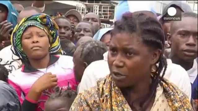 I soldati francesi a Bangui. Primi scontri