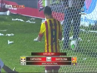 Cartagena 1-4 Barcelona Copa del Rey