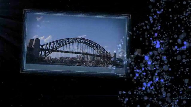 Blue Particles Displays - After Effects Template