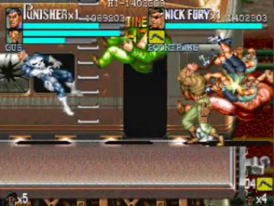 The Punisher 2-Player Playthrough