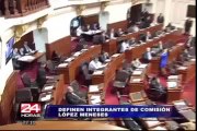 Congreso aprueba Comisión que investigará caso López Meneses