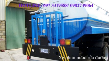 Xe phun nước rửa đường 6,8,10,12,14,16,20 khối hino dongfeng hyundai