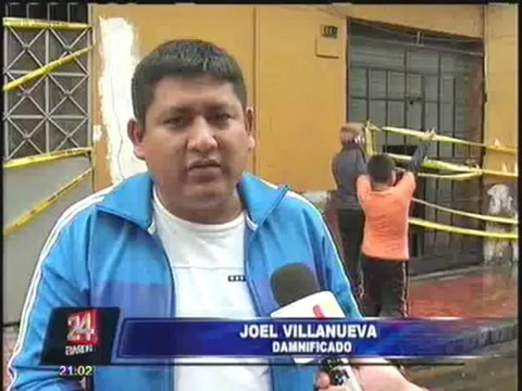 Instalan carpas para más de 100 damnificados en incendio del Centro de Lima