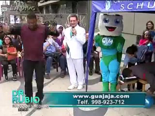 Cientos de personas asisten a campaña de salud de la columna vertebral