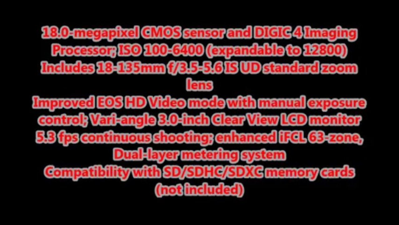 Cheap Canon EOS 60D 3.0-Inch Zoom Lens FREE Shipping