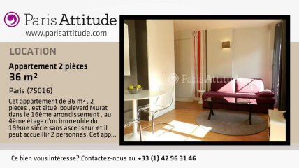 Appartement 1 Chambre à louer - Porte de St Cloud, Paris - Ref. 8894