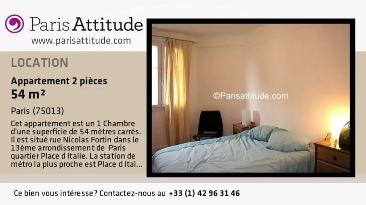 Appartement 1 Chambre à louer - Place d'Italie, Paris - Ref. 2529