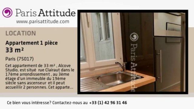 Appartement Alcove Studio à louer - Batignolles, Paris - Ref. 8116