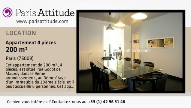 Appartement 3 Chambres à louer - Madeleine, Paris - Ref. 6431