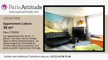 Appartement 1 Chambre à louer - Centre George Pompidou, Paris - Ref. 8198