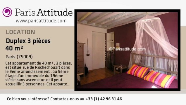 Duplex 2 Chambres à louer - Poissonnière, Paris - Ref. 4959