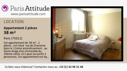Appartement 1 Chambre à louer - Charonne, Paris - Ref. 7198