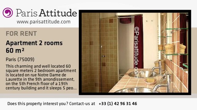 1 Bedroom Apartment for rent - Moulin Rouge/Pigalle, Paris - Ref. 1359