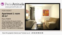 Studio Apartment for rent - Invalides, Paris - Ref. 4834