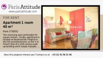 Studio Apartment for rent - Jardin des Plantes, Paris - Ref. 6735