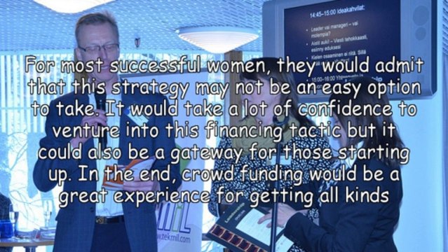 Empowering Women Through Crowd Funding Entrepreneurship