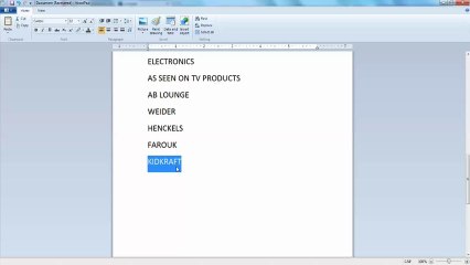 MODULE 4B - PRODUCTS TO AVOID