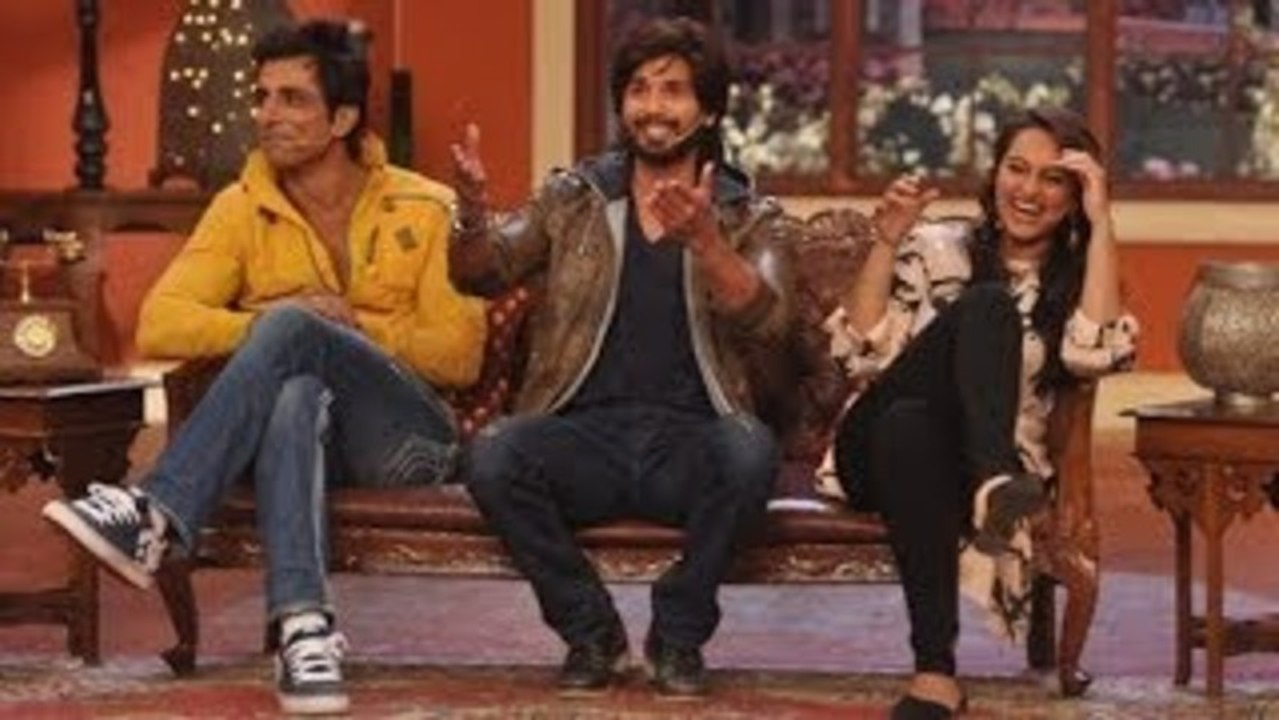 R...Rajkumar Team On Kapil's Comedy Nights | Shahid Kapoor, Sonakshi Sinha, Sonu Sood & Prabhu Deva