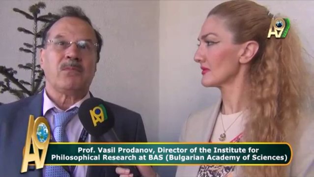 Prof. Dr. Vasil Prodanov, Director of the Institute for Philosophical Research at BAS (Bulgarian Academy of Sciences)