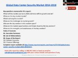 ReportsnReports: Global Data Center Security Industry 2018