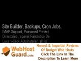 Free Hosting PHP Motion mySQL phpmyadmin webmail sub-domain & sitebuilder