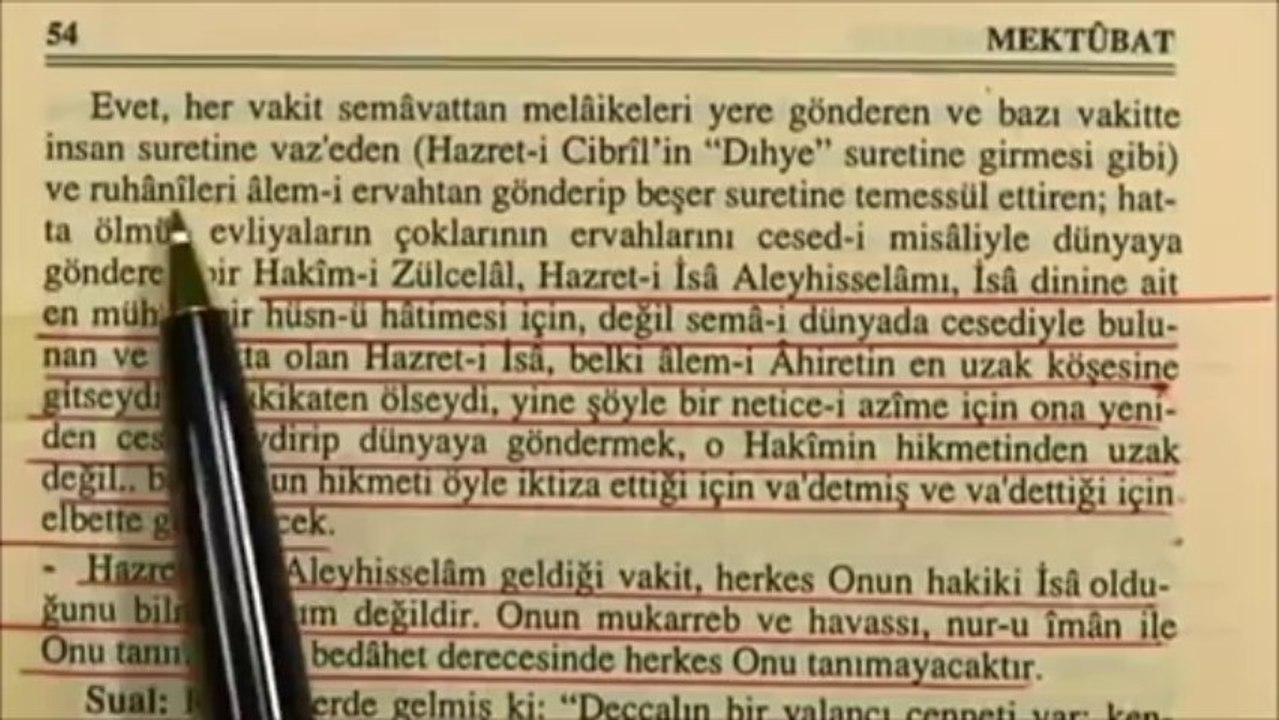 BEDİÜZZAMAN DİYOR Kİ : HZ. İSA ŞAHIS OLARAK DÜNYAYA GELECEK