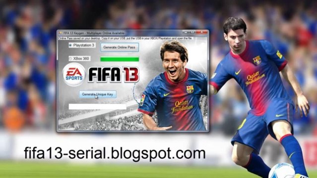 How to Download FIFA 13 Keygen - Online Multiplayer AVAILABLE! Serial Online Pass - Product Key