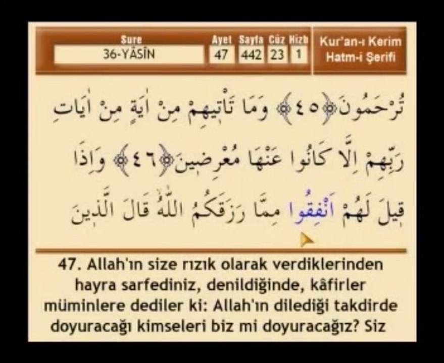 Suratul Yasin suresi Dinle