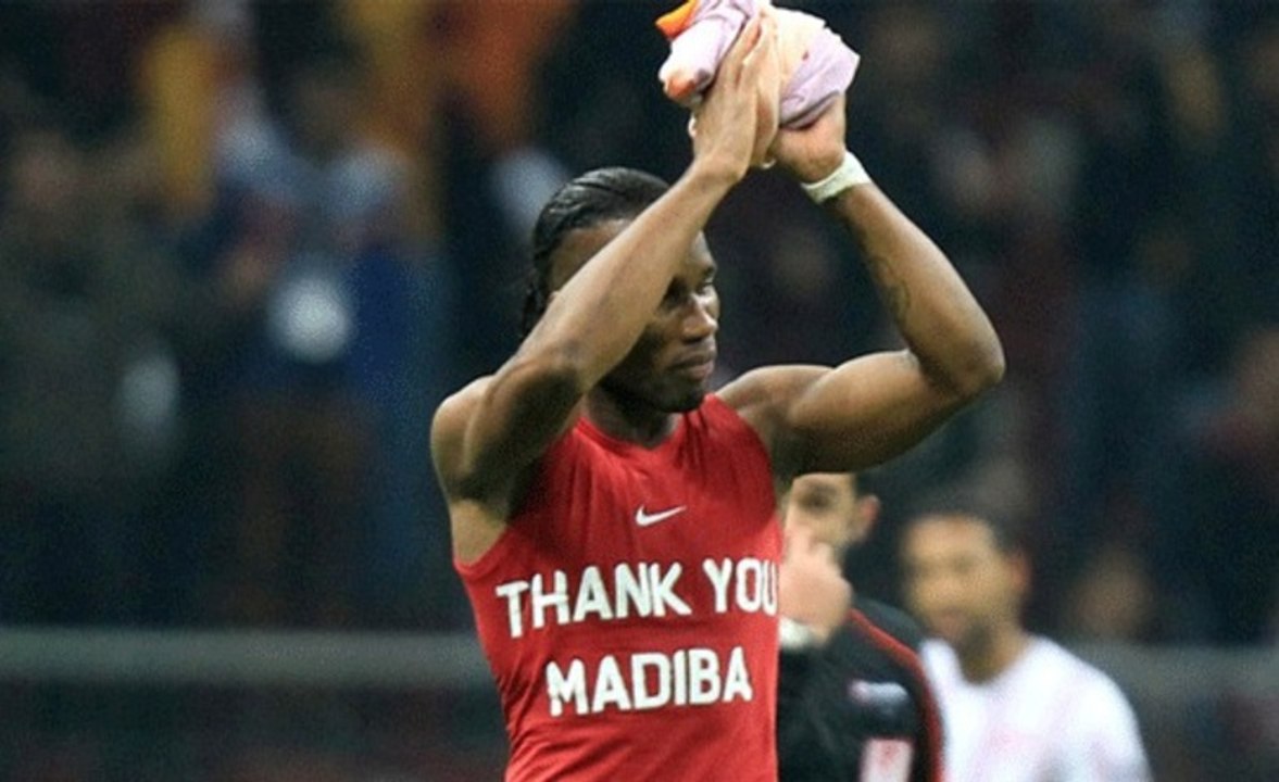 Le bel hommage de Didier Drogba à Nelson Mandela