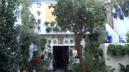 Los patios de Córdoba celebran su primer año como Patrimonio de la Humanidad.-