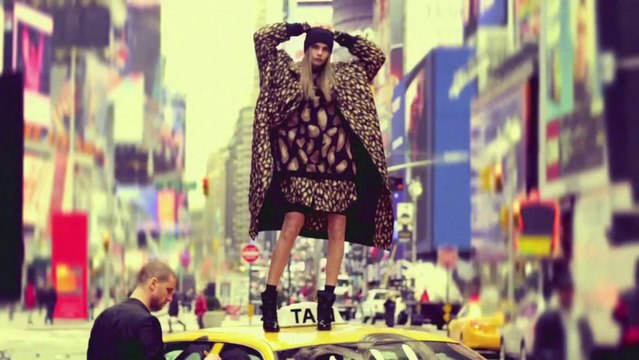 Cara Delevingne for DKNY Ad Campaign (Fall 2013) by Mikael Jansson