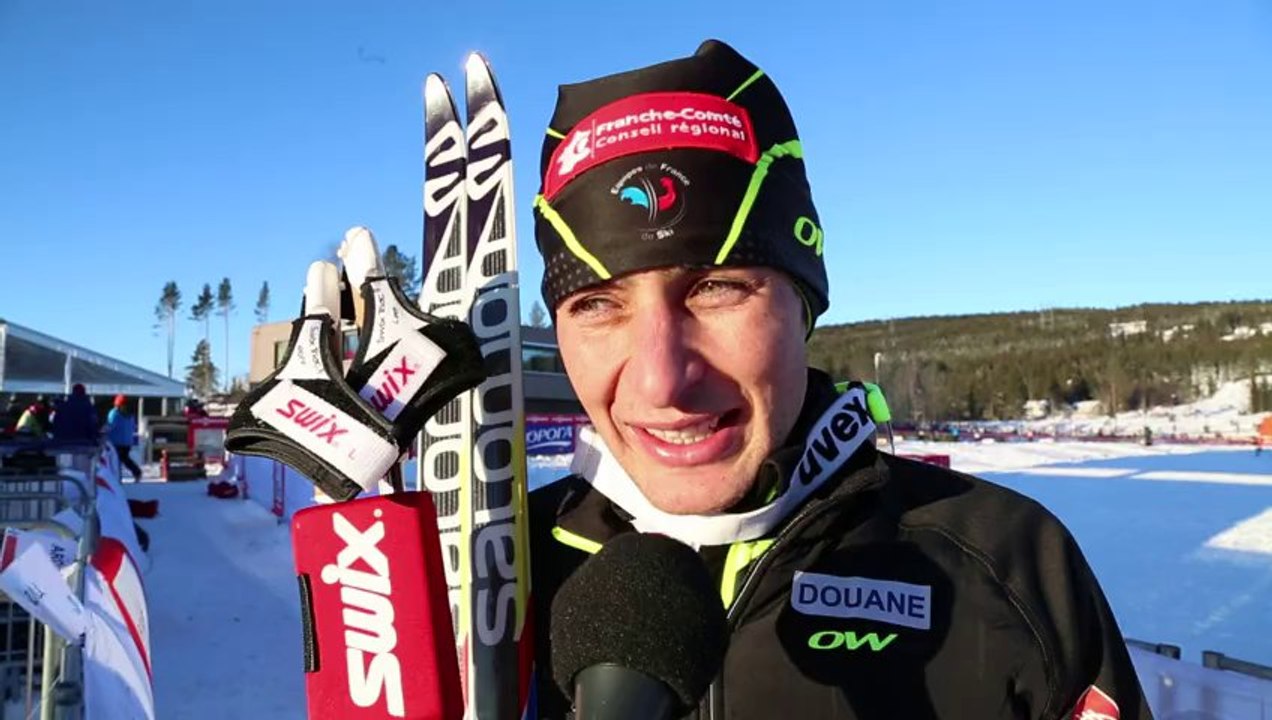COMBINE itw de Jason Lamy-Chappuis après sa victoire