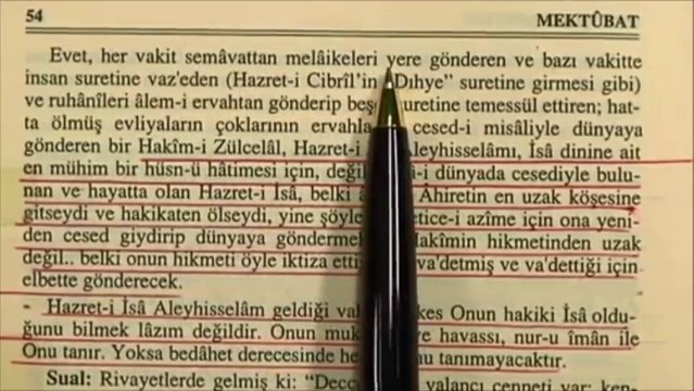 BEDİÜZZAMAN DİYOR Kİ: HZ. İSA ŞAHIS OLARAK DÜNYAYA GELECEK