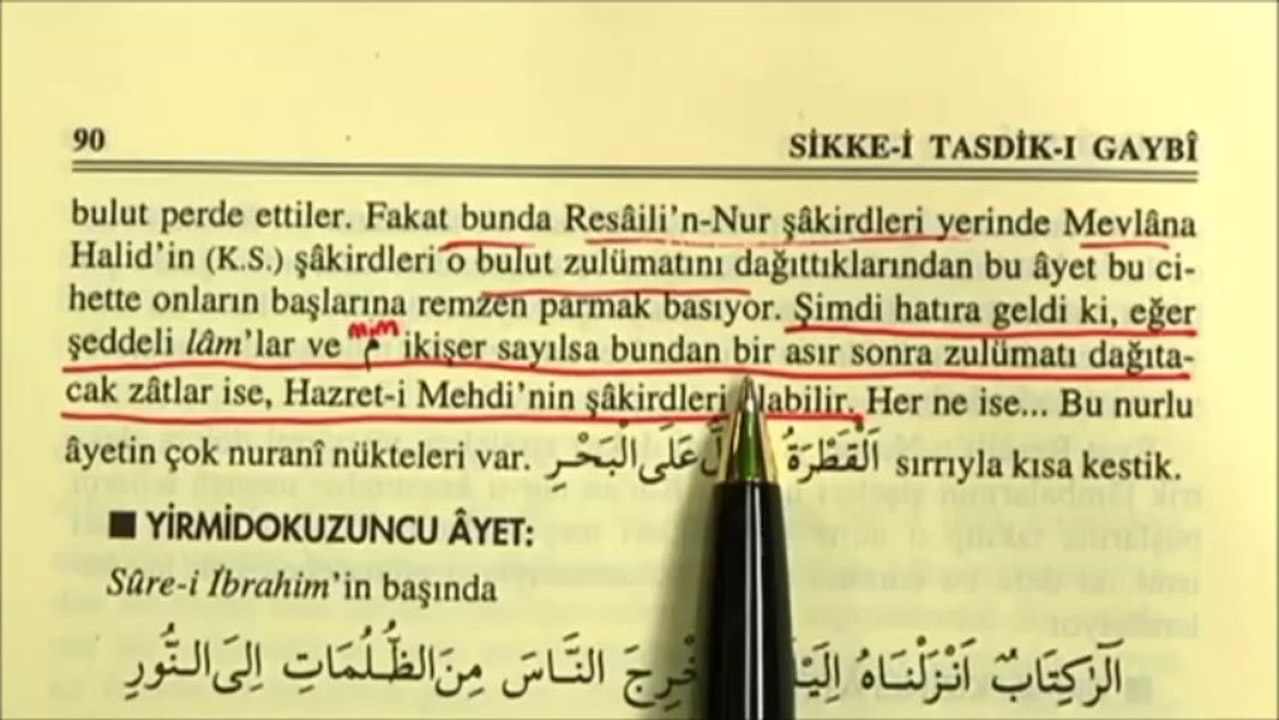 BEDİÜZZAMAN DİYOR Kİ: MEHDİ TALEBELERİ 2010 YILINDA FAALİYET YAPACAK