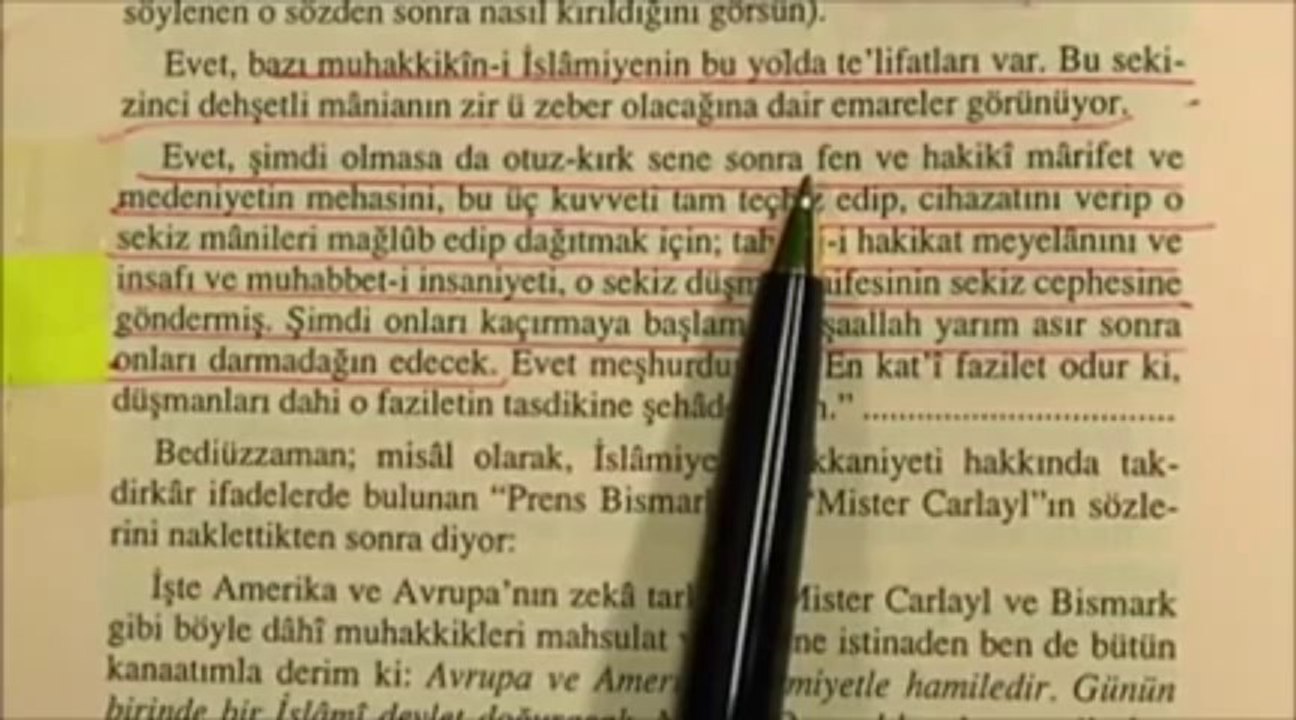 BEDİÜZZAMAN DİYOR Kİ  MEHDİ VE TALEBELERİ 1980 DEN İTİBAREN FAALİYETTE OLACAK