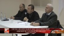 CHP Foça Belediye Başkan Aday Adayı Osman Mert,Gerenköy'de  vatandaşlarla buluştu.