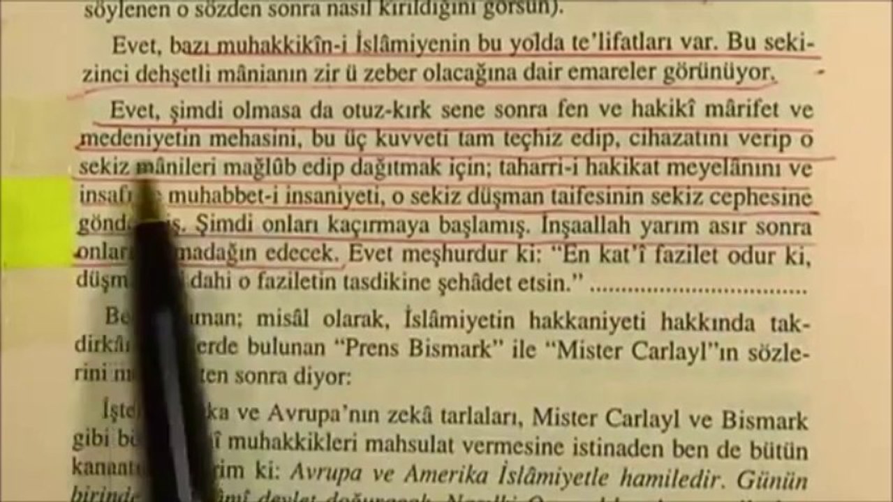 BEDİÜZZAMAN DİYOR Kİ: MEHDİ VE TALEBELERİ 1980 DEN İTİBAREN FAALİYETTE OLACAK