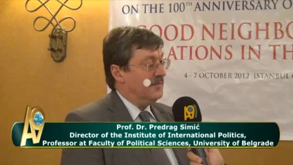 Prof. Dr. Predrag Simić, Director of the Institute of International Politics, Professor at Faculty of Political Sciences, Uni. of Belgrade