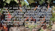 Best Online Jobs For College Students Anywhere Anytime