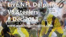 Dolphins VS Steelers Live Stream
