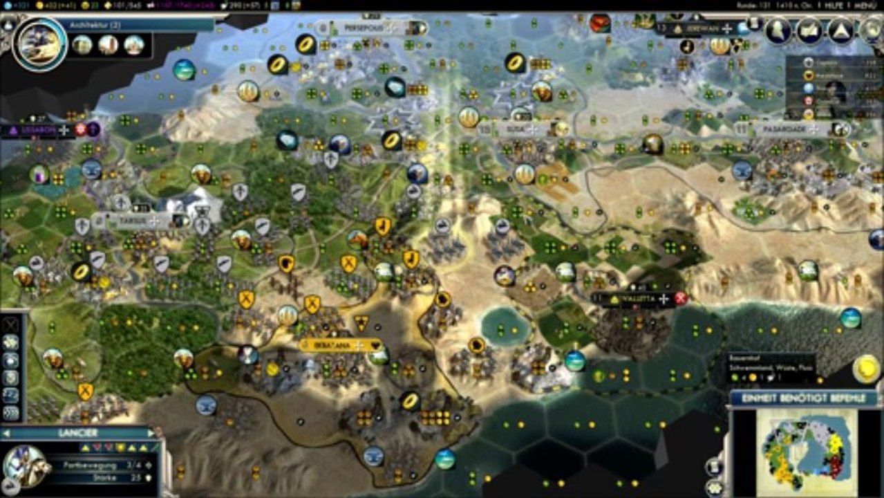 Civ 5 PBEM 67 Deutschland Runde 131
