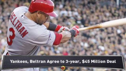 Beltran to Yanks, Napoli Stays with Sox