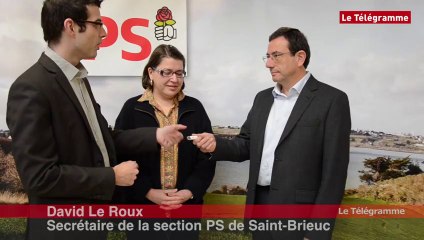Saint-Brieuc. Didier Le Buhan reçoit le manifeste socialiste