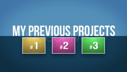 Just Promote-Typography Introduction - After Effects Template