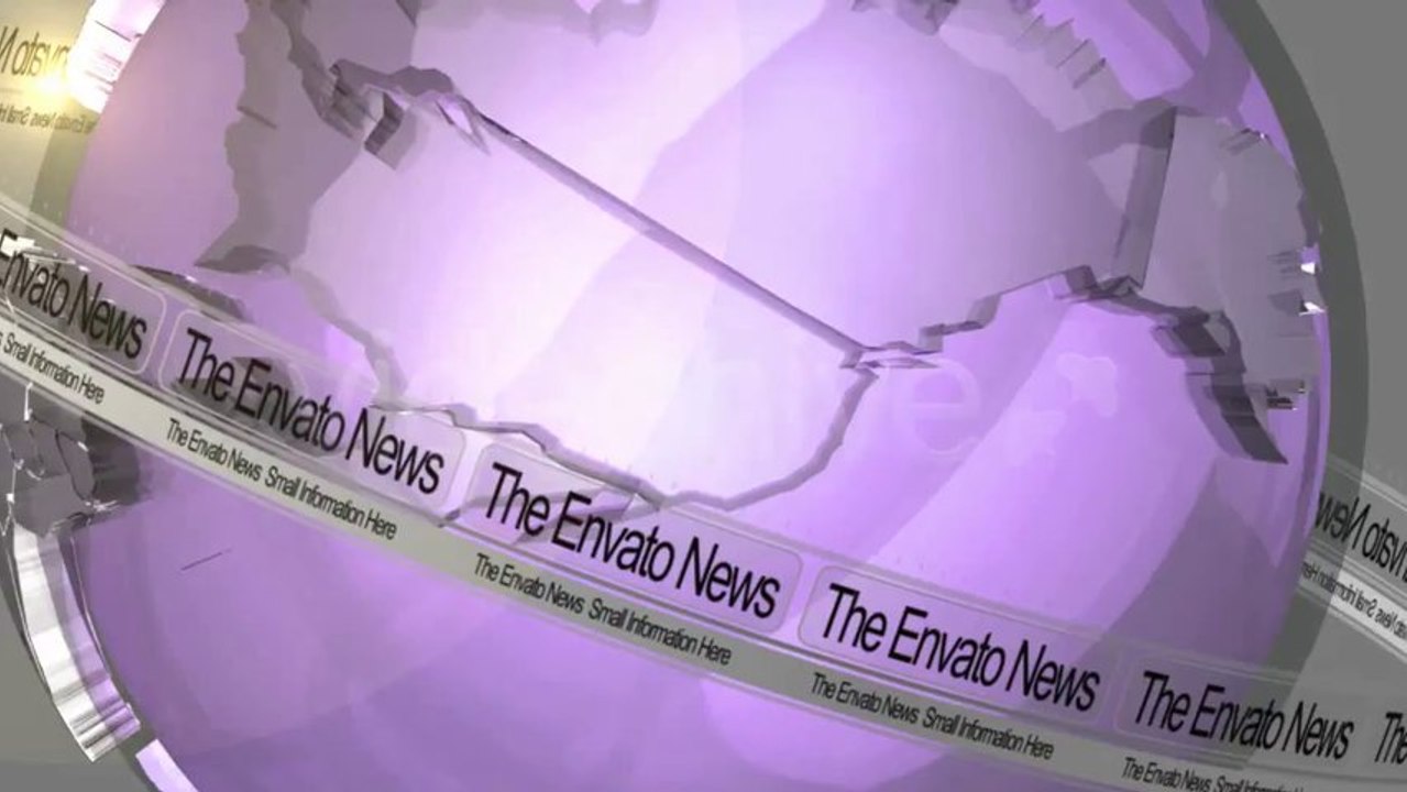 Glass News Pack - After Effects Template
