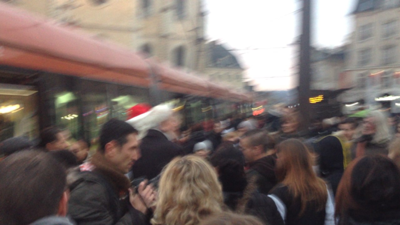 L'arrivée du Père Noël