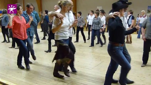 Téléthon 2013 : bal country à l'Huisserie (53)