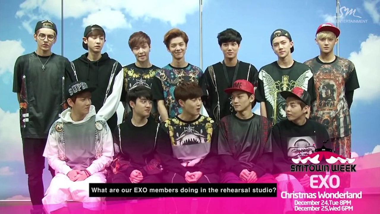 SMTOWN WEEK f(x) & EXO 'Christmas Wonderland'_EXO Interview